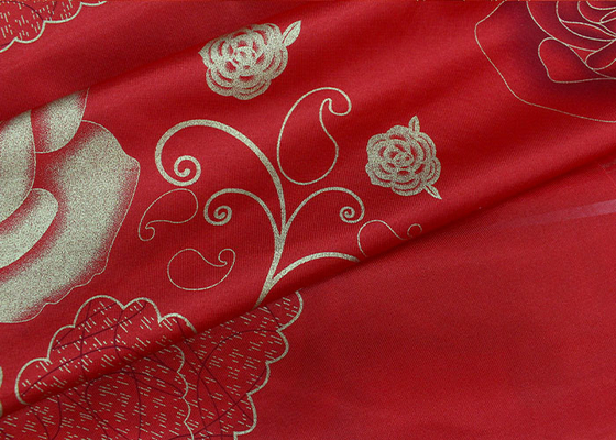 फैक्टरी सस्ता उच्च गुणवत्ता अनुकूलित मुद्रित 100% पॉलिएस्टर TRICOT गद्दे फैब्रिक