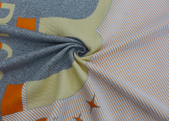 गद्दे 160gsm के लिए आरामदायक बुना हुआ तकिया Jacquard कपड़ा