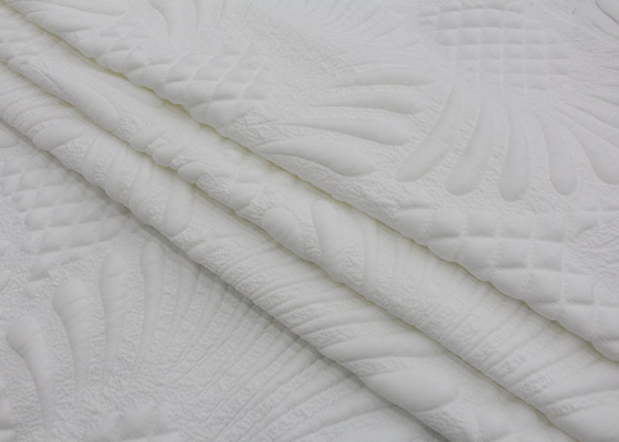 स्वनिर्धारित तकिया सीमन्स गद्दे Quilting कपड़ा बुना हुआ Jacquard यार्न रंगे लेटेक्स