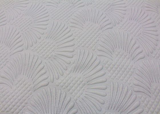 स्वनिर्धारित तकिया सीमन्स गद्दे Quilting कपड़ा बुना हुआ Jacquard यार्न रंगे लेटेक्स