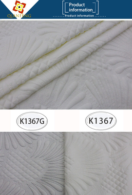 स्वनिर्धारित तकिया सीमन्स गद्दे Quilting कपड़ा बुना हुआ Jacquard यार्न रंगे लेटेक्स
