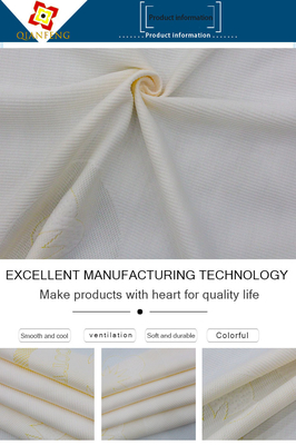 बुना पॉलिएस्टर Jacquard बिस्तर गद्दे Quilting कपड़ा ज्यामितीय पैटर्न