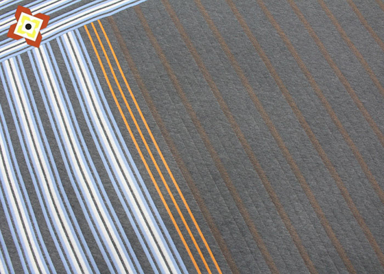 फाइबर बुना हुआ बांस पॉलिएस्टर कपड़ा रजाई बना हुआ Jacquard गद्दा कपड़ा
