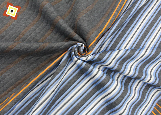 फाइबर बुना हुआ बांस पॉलिएस्टर कपड़ा रजाई बना हुआ Jacquard गद्दा कपड़ा